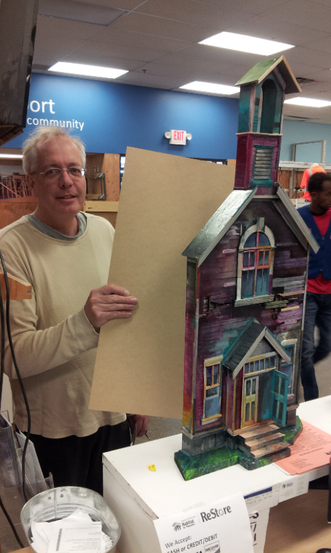 David at the Habitat for Humanity ReStore